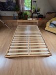 Łóżko z materacem Ikea prawie nowe