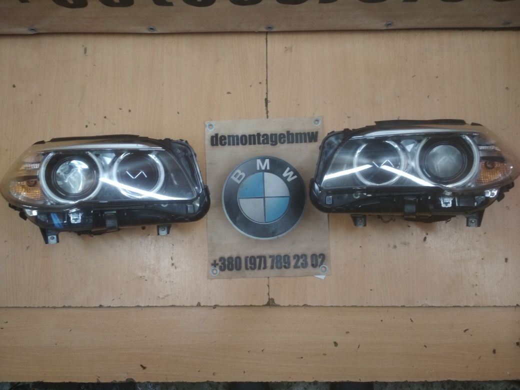 Фари BMW F10 F11 LCI фара не поворотна оптика БМВ Ф10 Ф11 рестайл