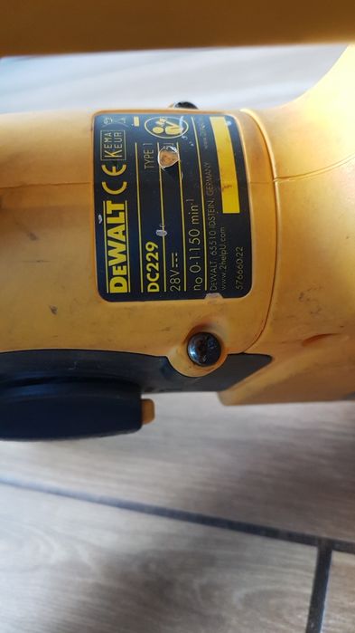 Młotowiertarka akumulatorowa Dewalt DC229