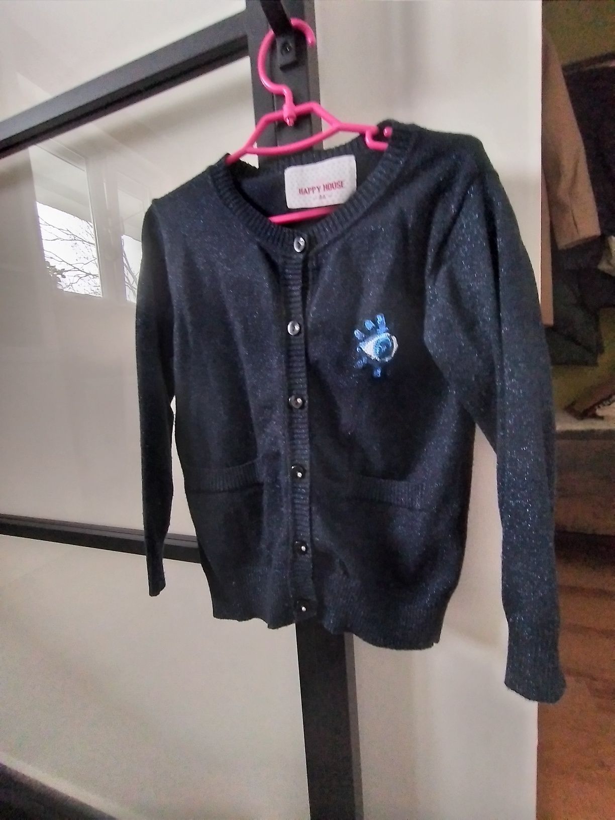 Sweter zapinany 116/122