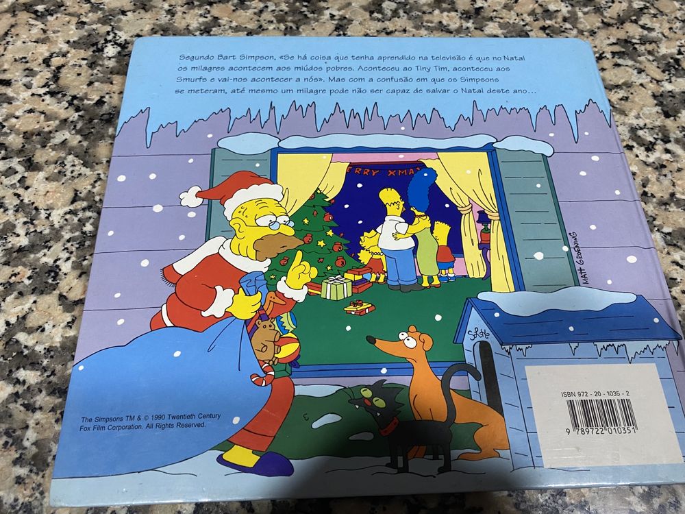 Livro A grande festa dos Simpsons