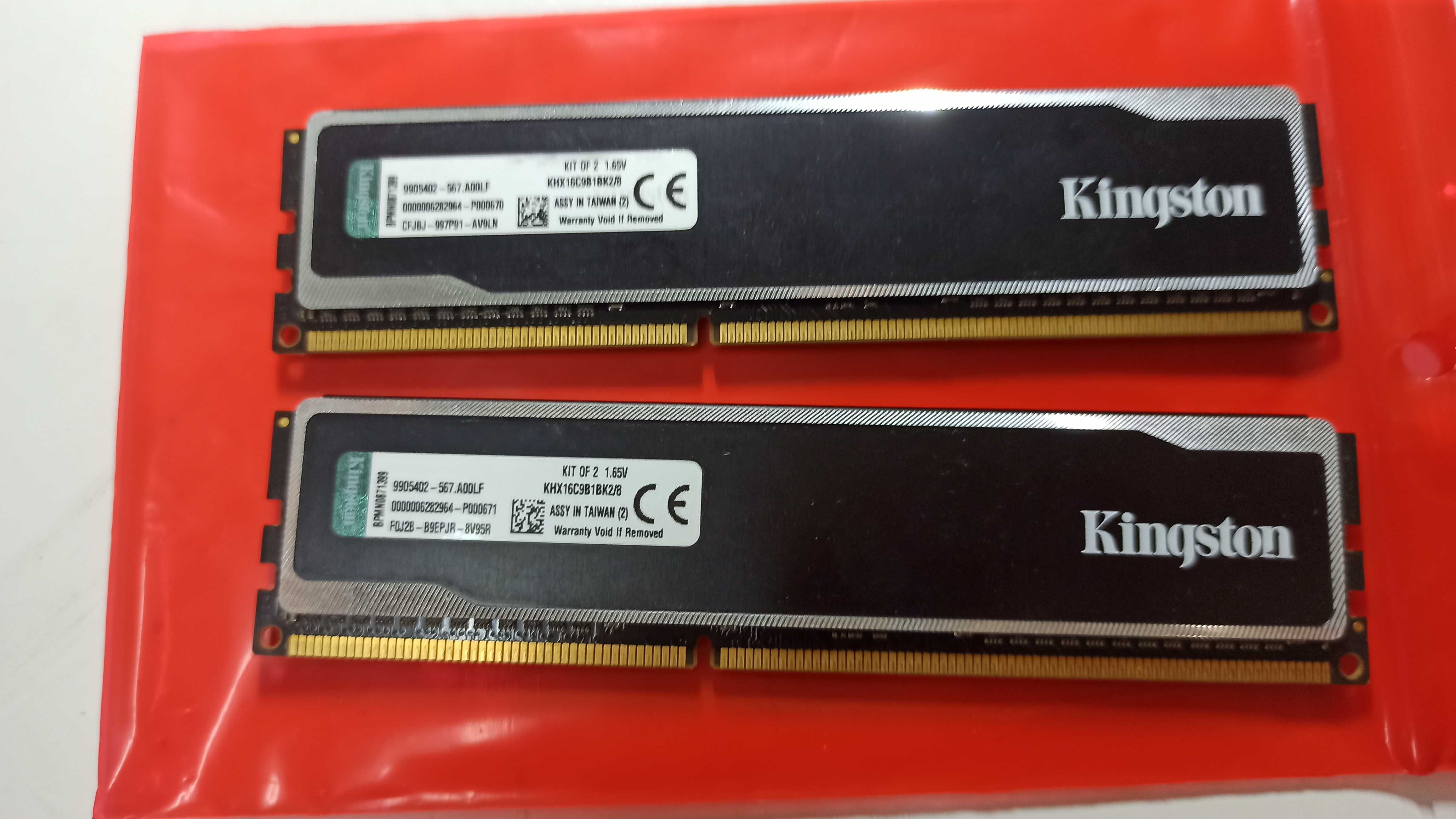 RAM Kingston KHX16C9B1BK2/8 8GB - 2x4GB DDR3 CL9 1600MHz