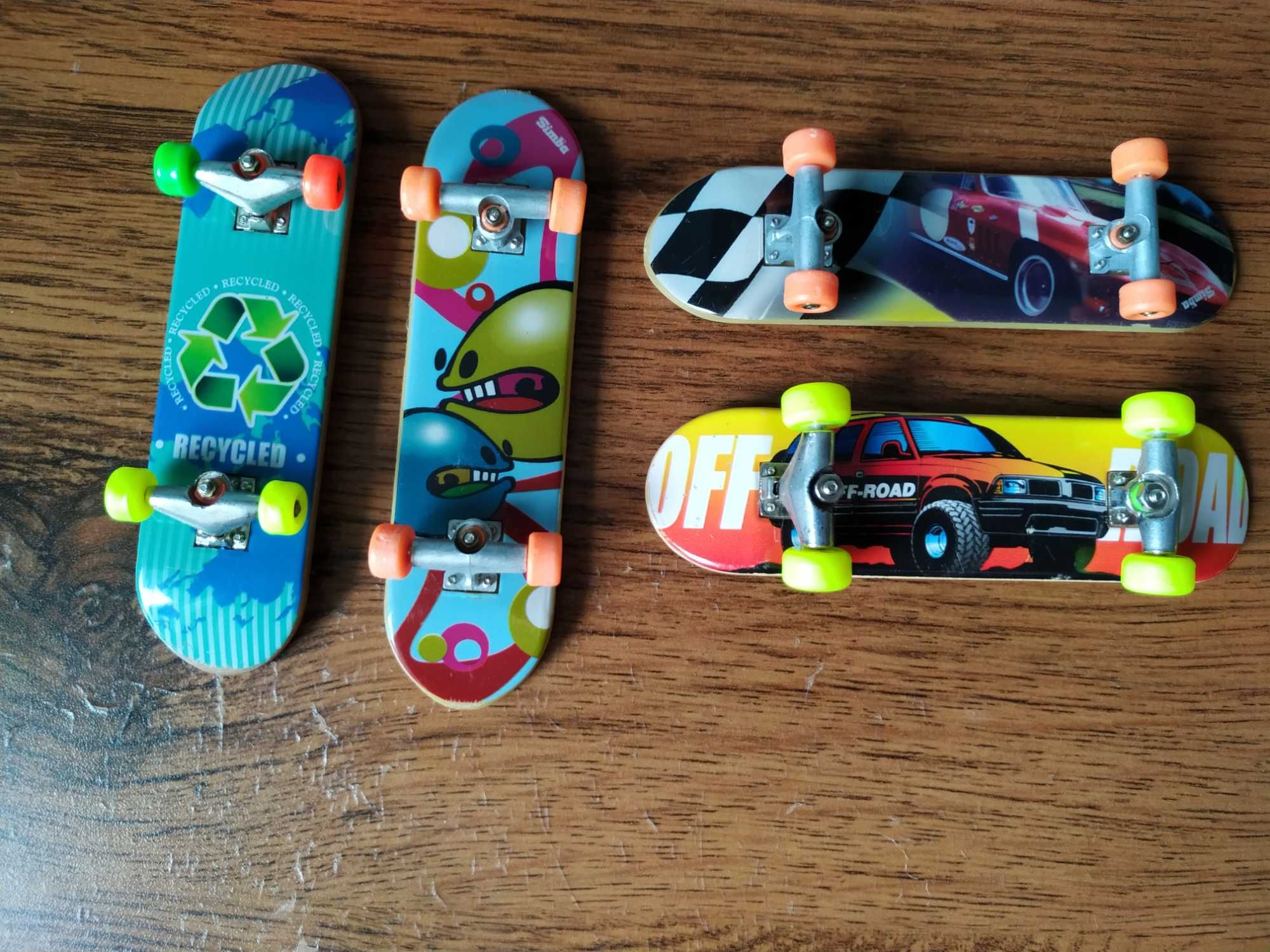 Fingerboard Deskorolki skatepark miniatury zabawka zabawki + GRATIS