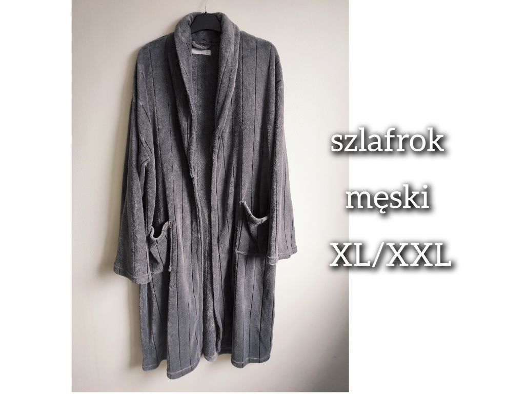 Szlafrok polarowy męski rozmiar  XL / XXL