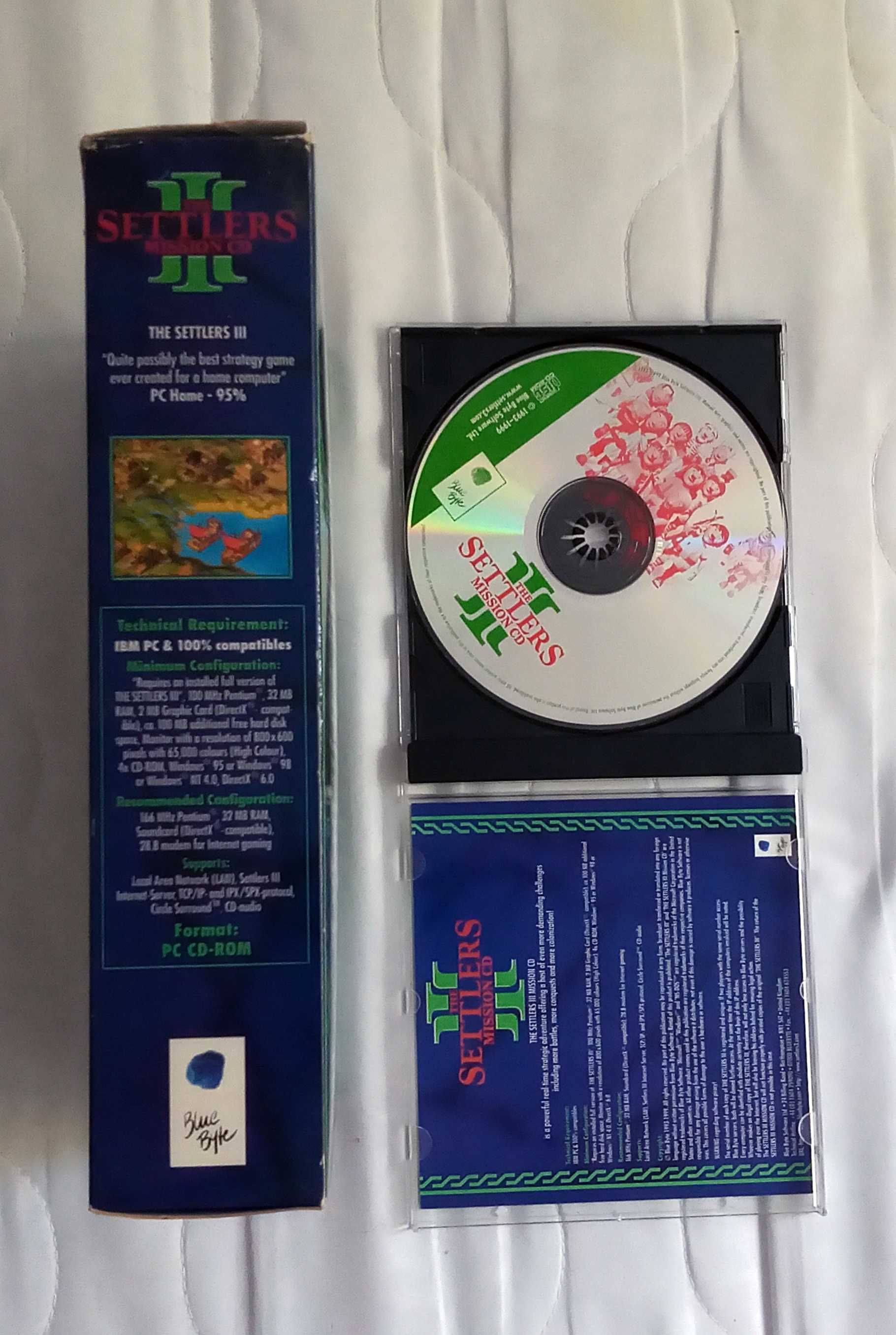 The Settlers III Mission CD PC Big Box Eng