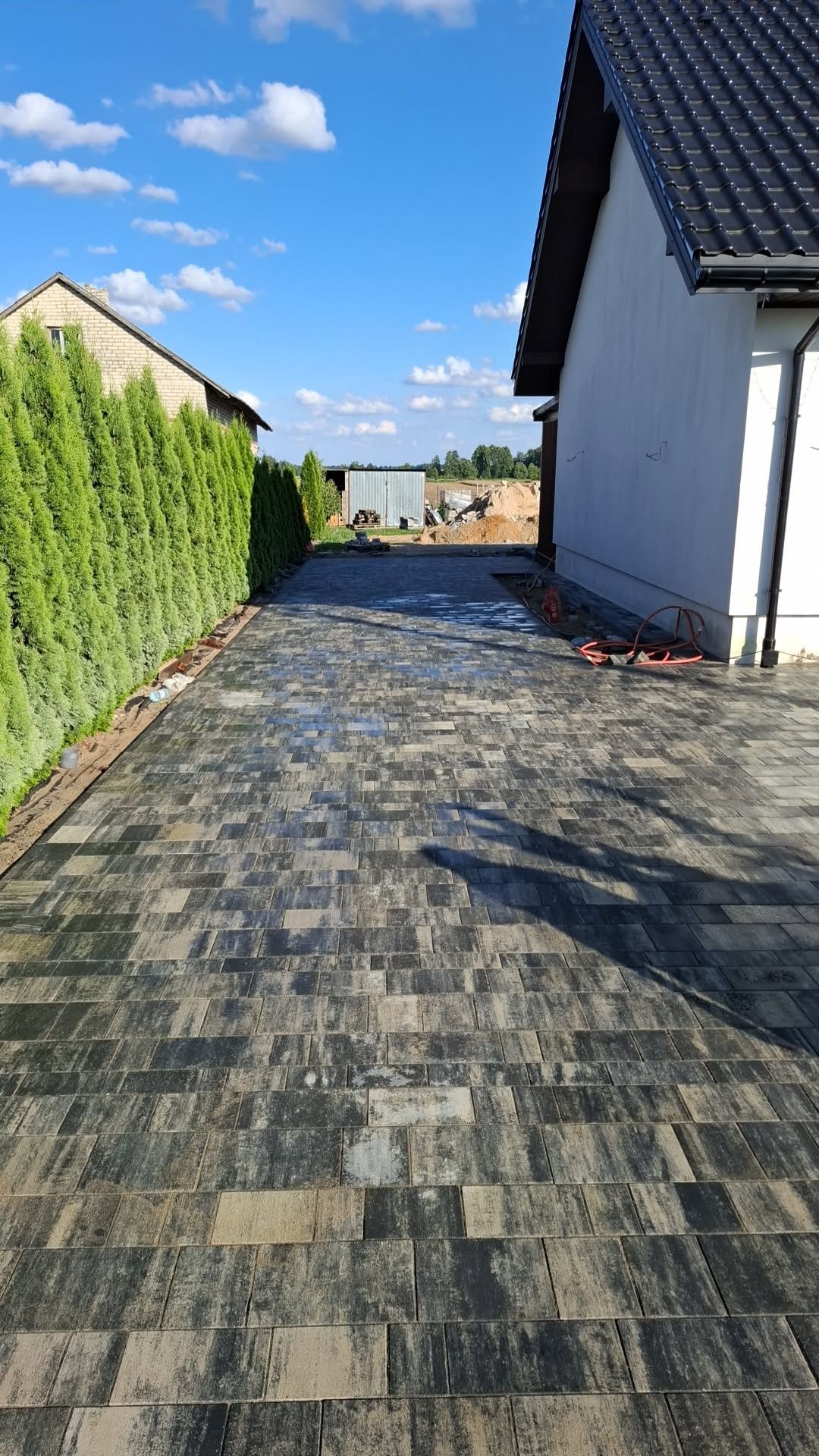 Układanie kostki brukowej