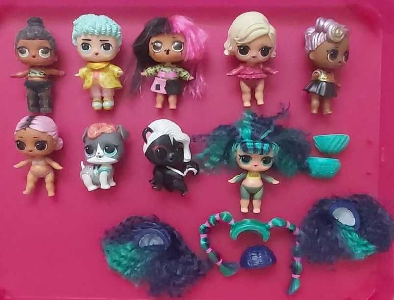 Lol Suprise! 20szt Lol hairspray laleczki lol zwierzątka kule oryginal