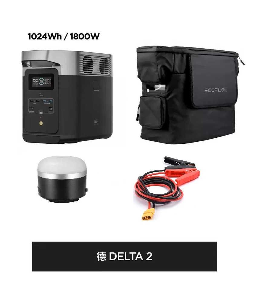 Зарядная станция EcoFlow DELTA 2 + сумка Ecoflow или доп кабель