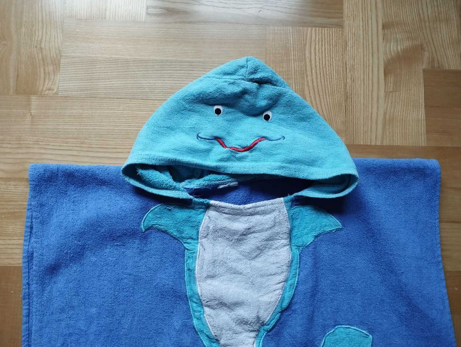 Ręcznik kąpielowy z kapturem, ponczo, dla dzieci/niemowląt