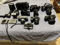 Conjunto de maquinas fotográficas antigas por 40€