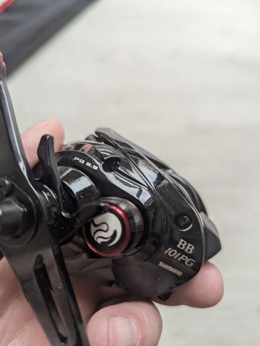 Кастинговий спінінг комплект Jackall bpm + shimano engetsu 101 PG