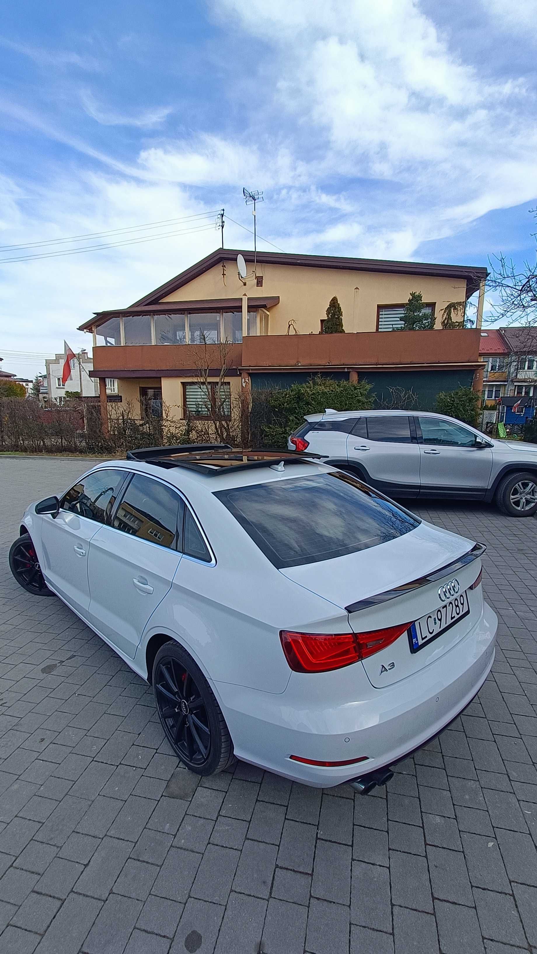 Audi A3 8v 1.8T 180KM Nowy Rozrząd Biała Perła