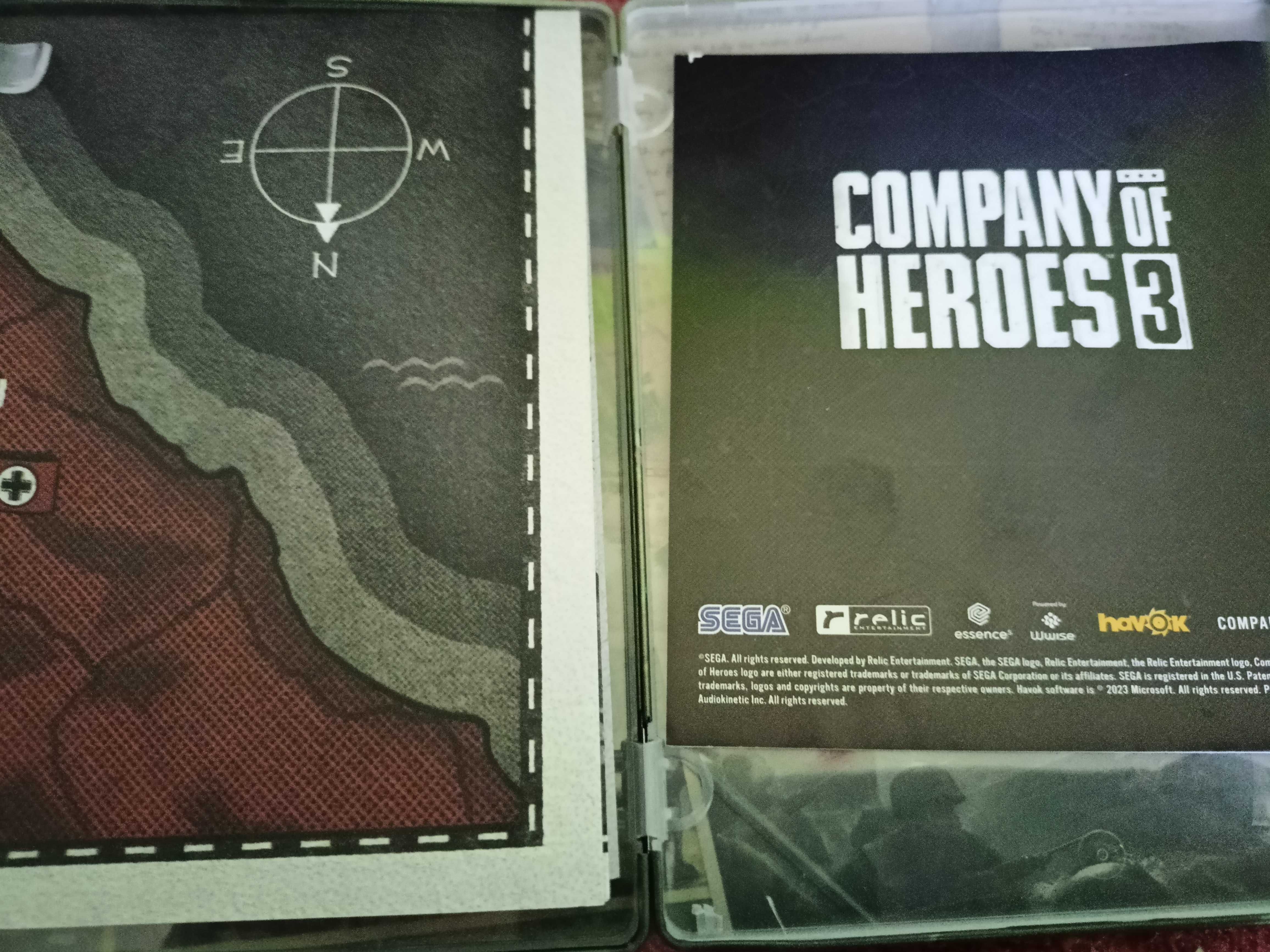 Company of Heroes 3 completny zestaw premium / bez klucza
