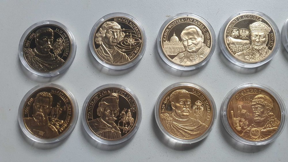 numizmaty - wielcy polacy