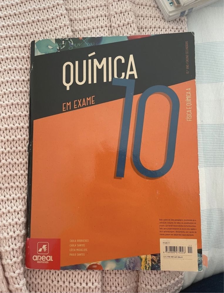 Caderno de Atividades Química 10° ano