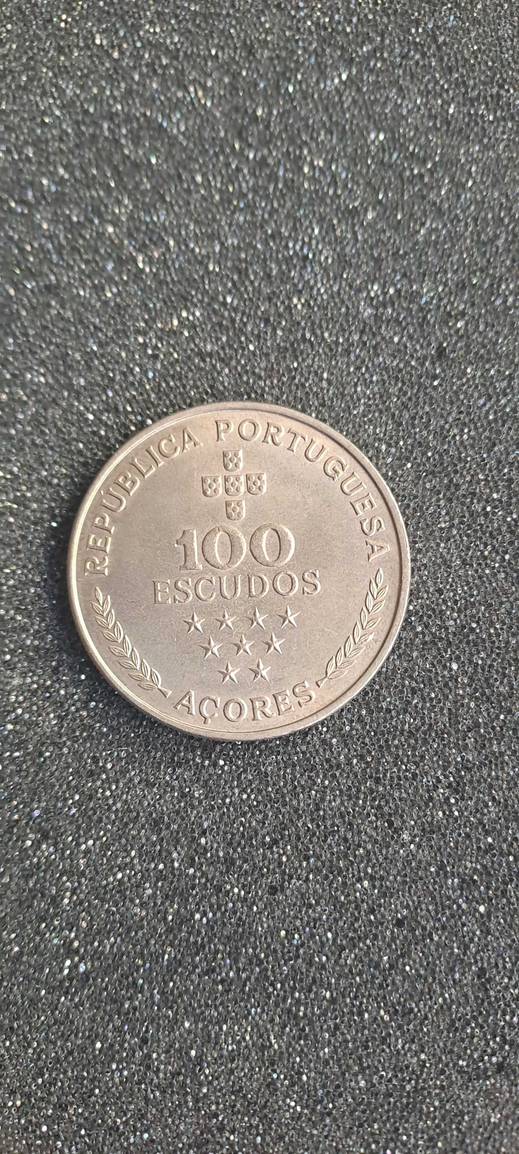 Moeda de 100 Escudos 1980 Região Autónoma dos Açores