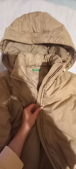 Куртка пуховик, довге.