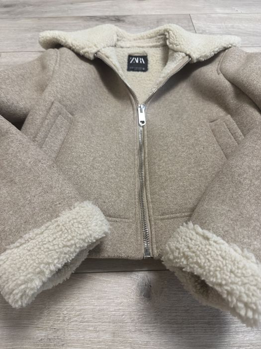 Дублянка zara вкорочена і тепла