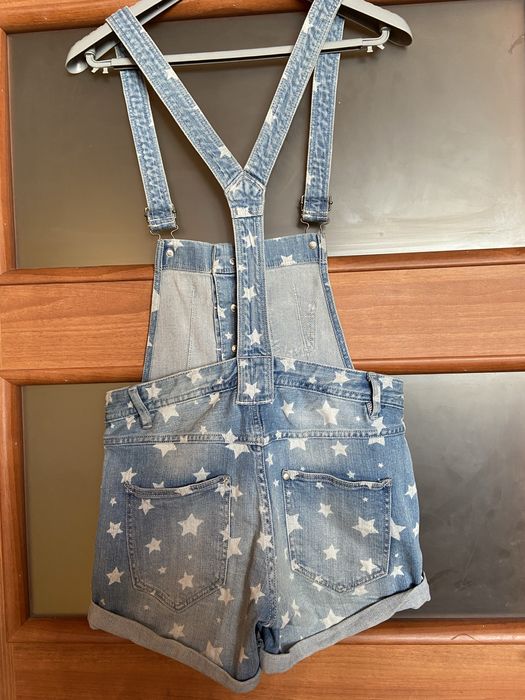 Ogrodnuczki jeansowe H&M