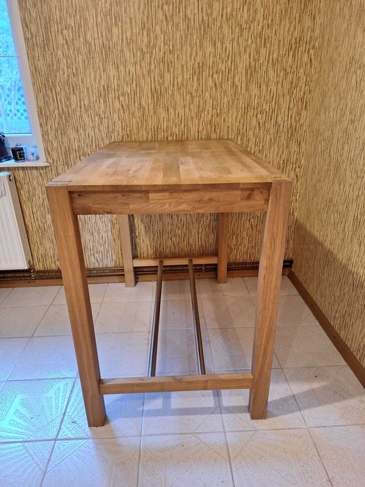 Wysoki stół barowy drewno Jysk