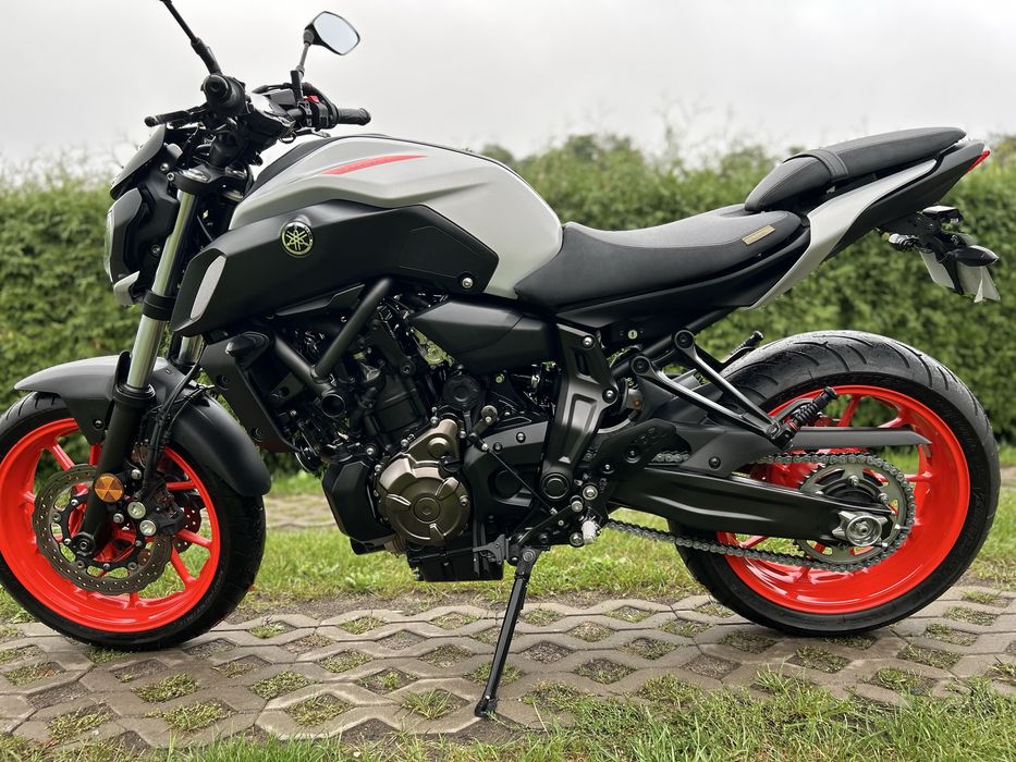 Yamaha MT07 A2 35 KW fluo doinwestowany MT 07 ABS kanapy Comfort