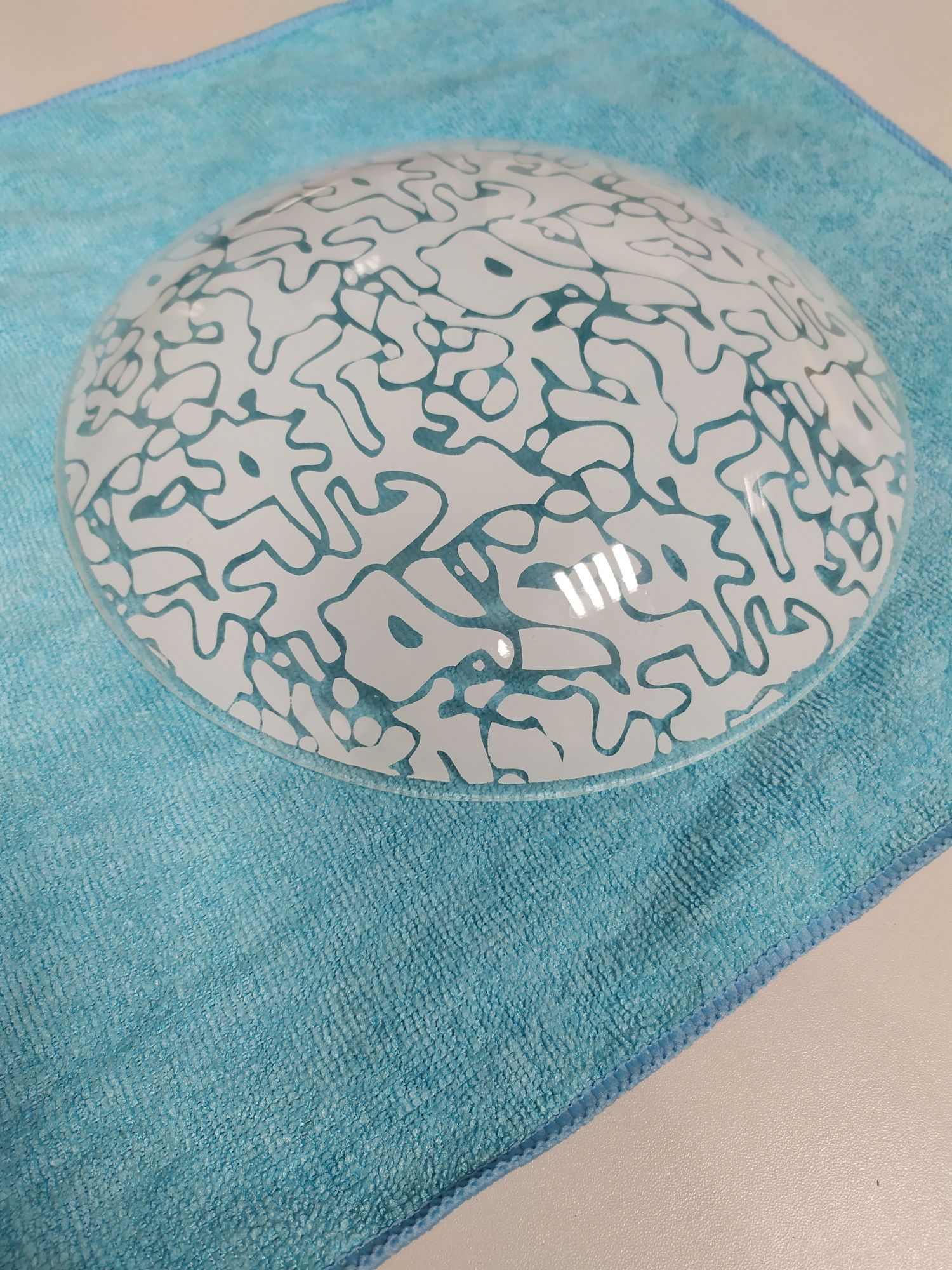 Klosz do plafonu 25 cm.