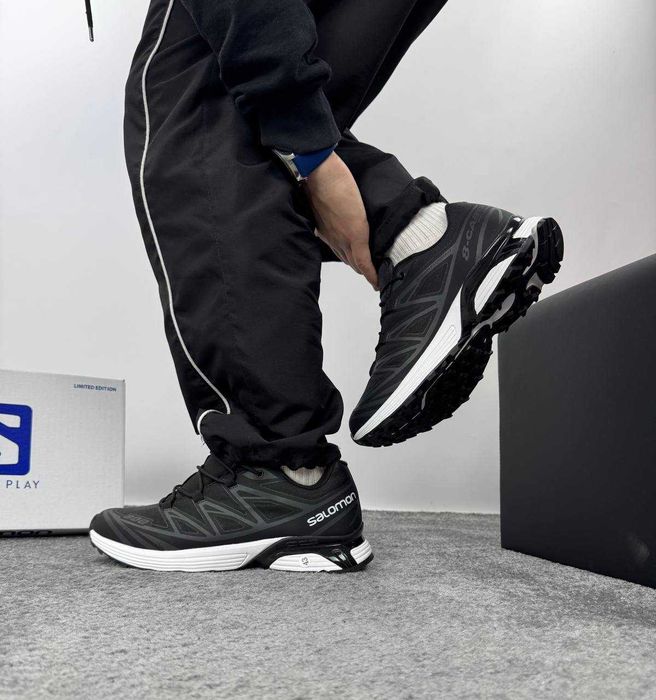 !ТЕРМО! Salomon XT-6 (Gore-Tex) Black/White 41 42 43 44 45 46 саломон
