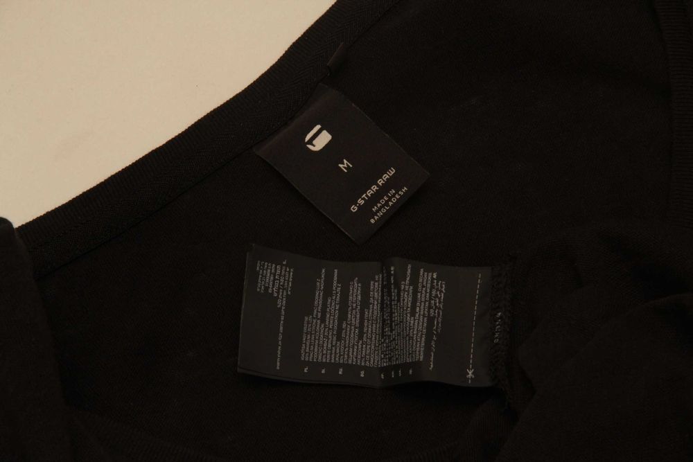 G-Star RAW рр M футболка из хлопка широкая горловина