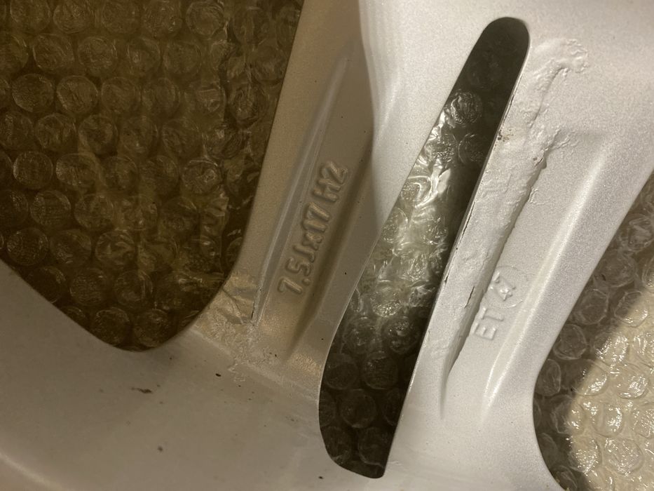 Felgi rial 7,5jx17h2 et47 5x112 komplet wysylam audi skofa vw