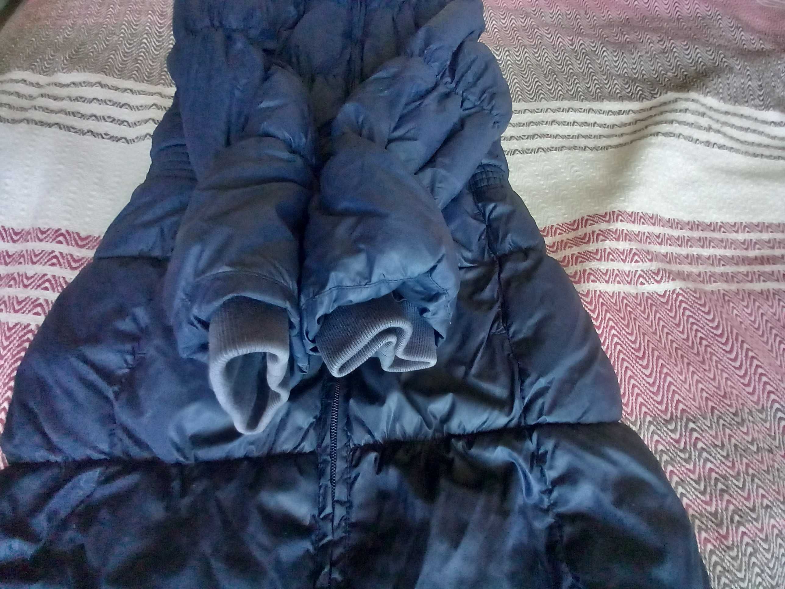 Демисезонная куртка удлинённая,  пальто Chicco для девочки, р.128