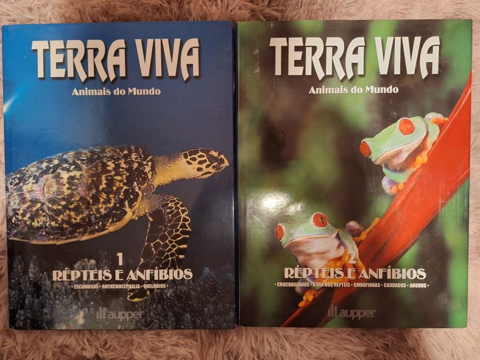 Livros coleção terra viva animais do mundo