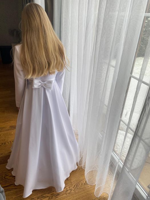 Suknia komunijna + bolerko