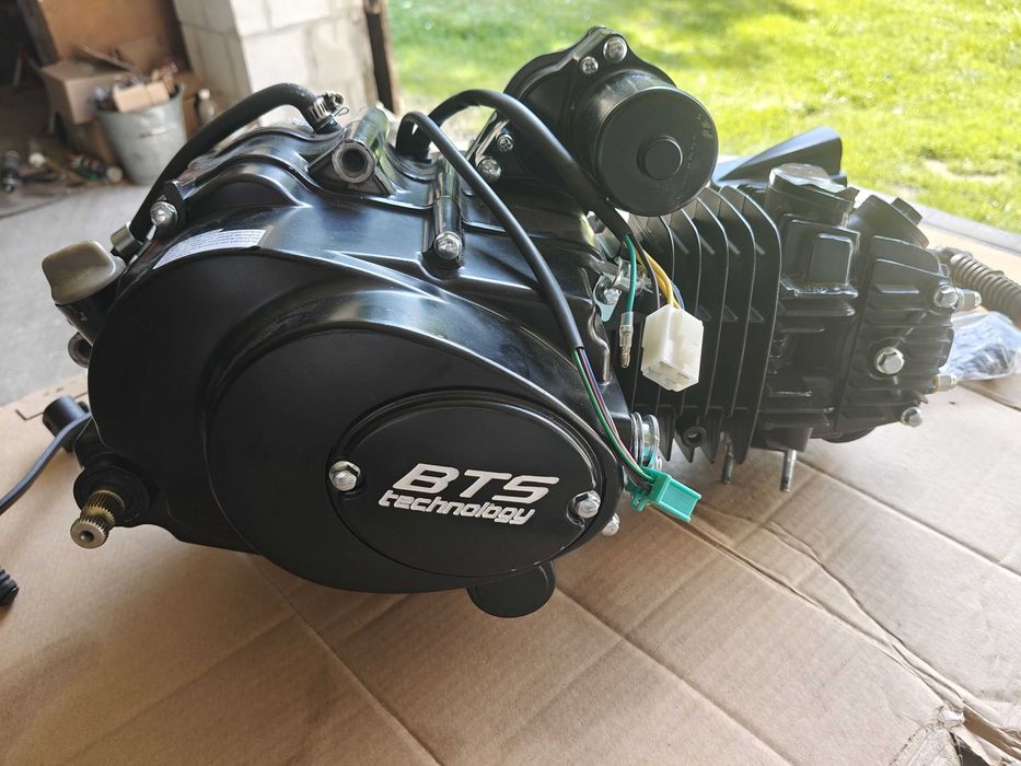Silnik 125cc BTS 4T jak nowy aluminiowy cylinder MOTOROWER