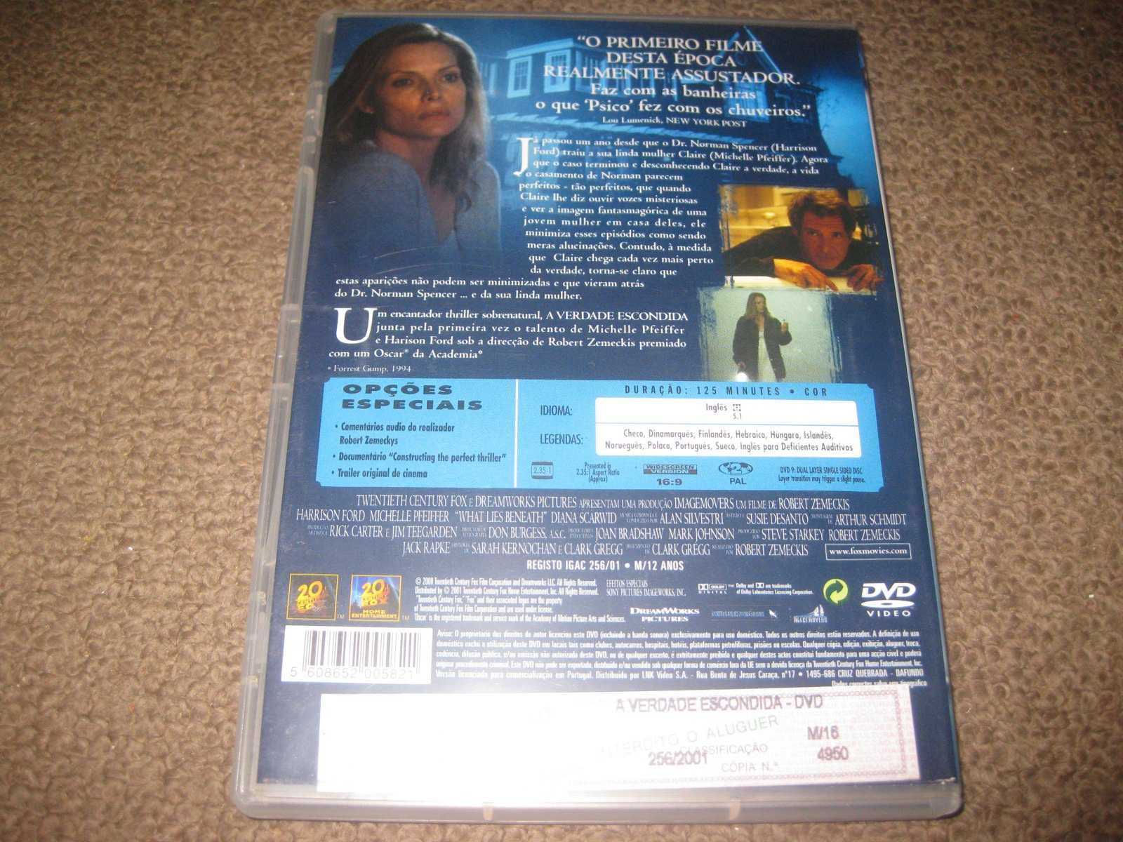 DVD "A Verdade Escondida" com Michelle Pfeiffer