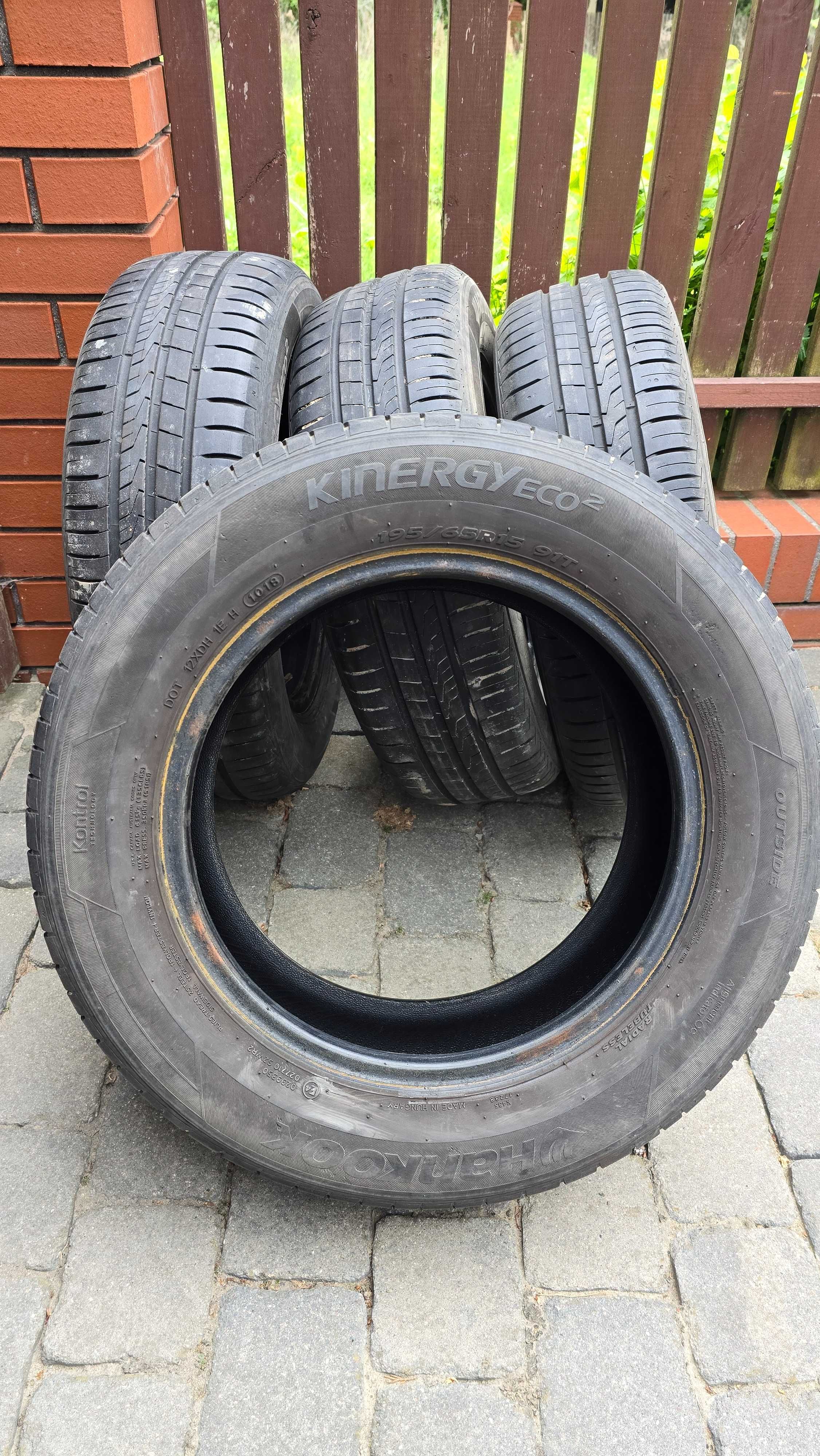 Opony letnie 195/65/R15 91 T Hankook Kinergy Eco2 - 4 szt