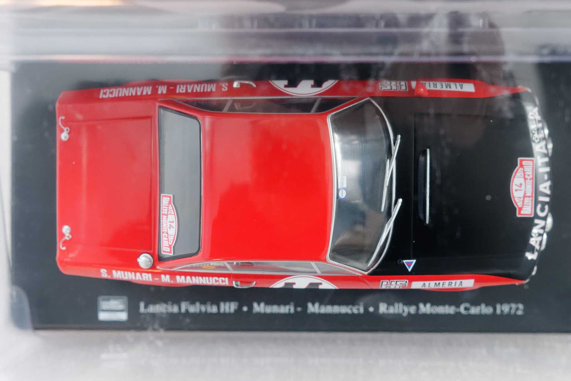 LANCIA FULVIA HF 1:24 Hachette WRC 1972 Sandro Munari