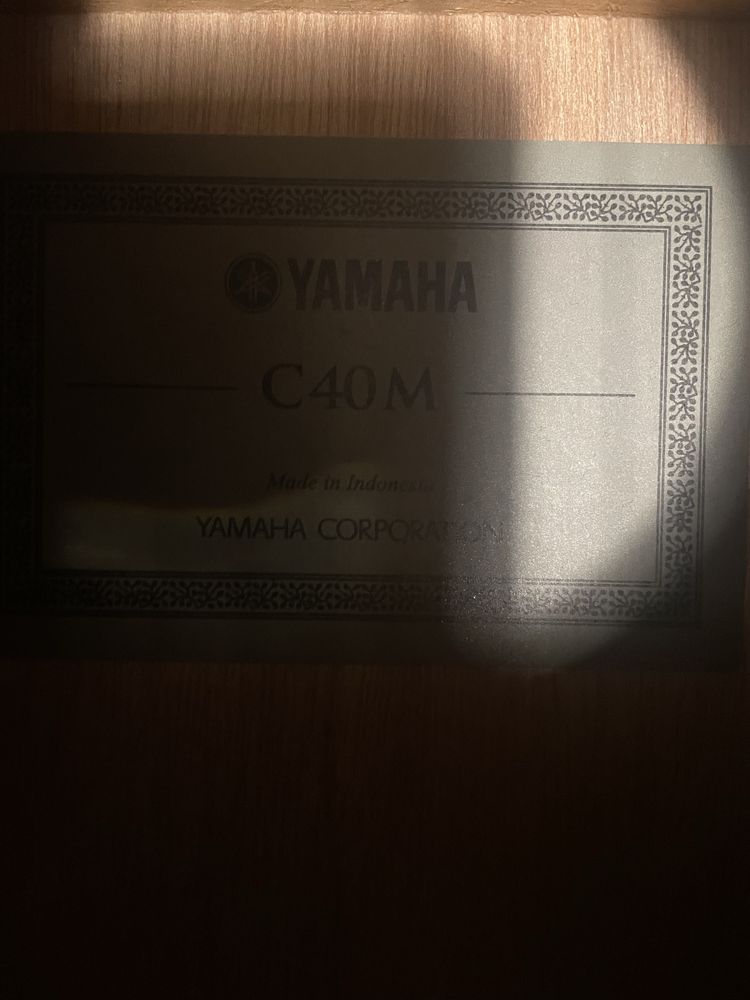 Гітара yamaha C40M