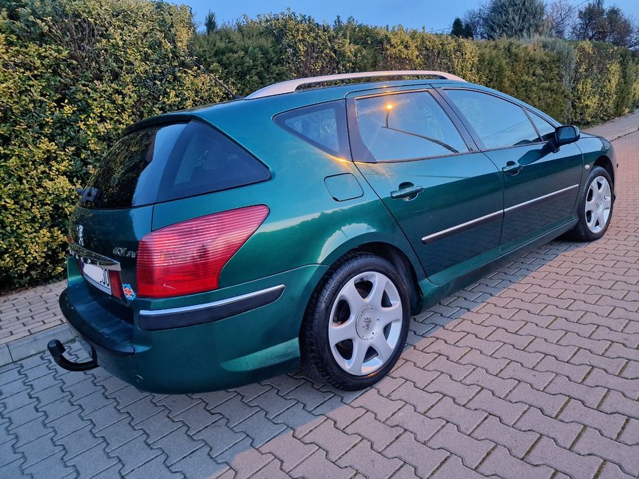 Peugeot 407 3.0 211KM LPG, AUTOMAT, Kombi, FULL OPCJA! GAZ do 2030r