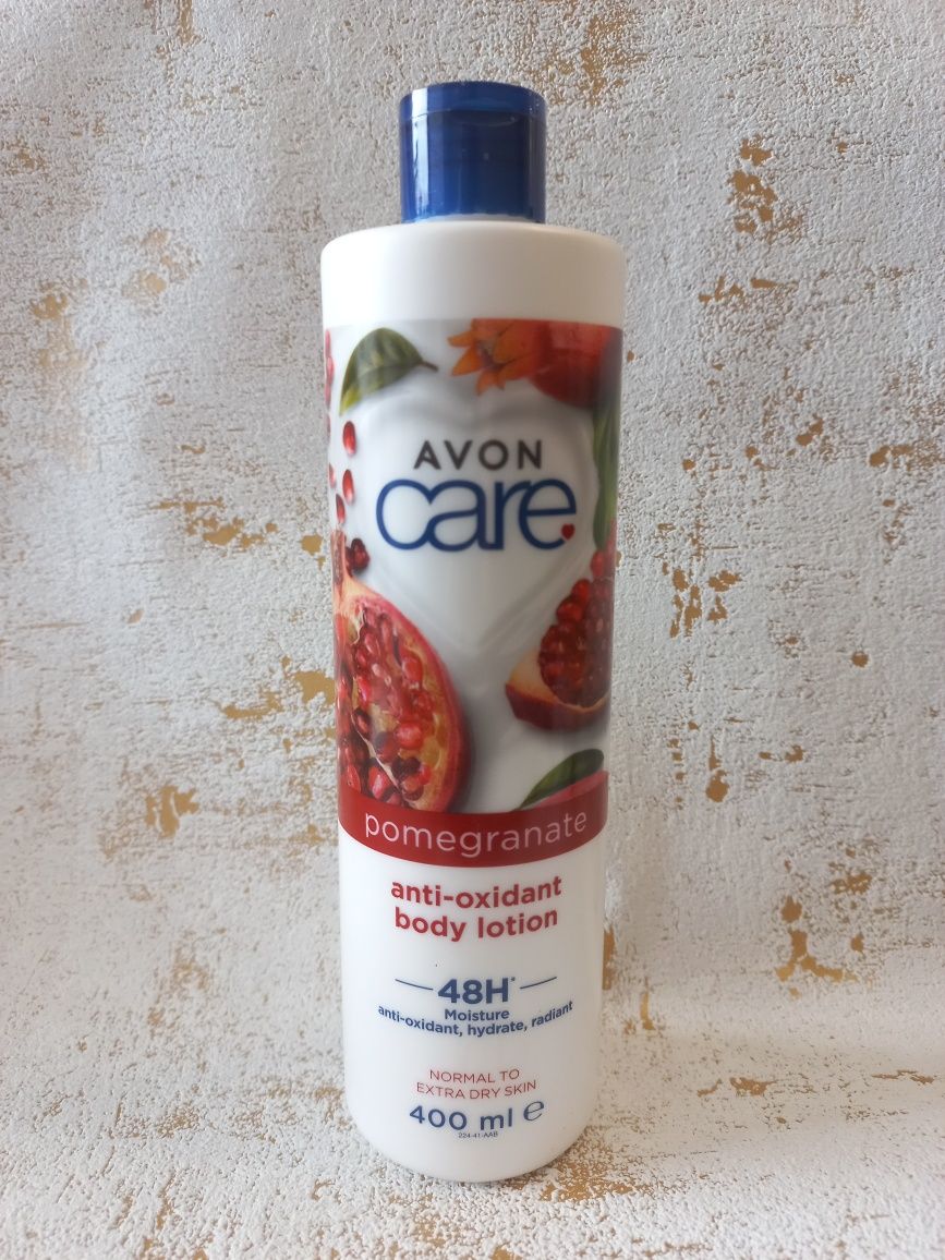 Antyoksydacyjny Balsam do ciała 400 ml duży Avon Care granat