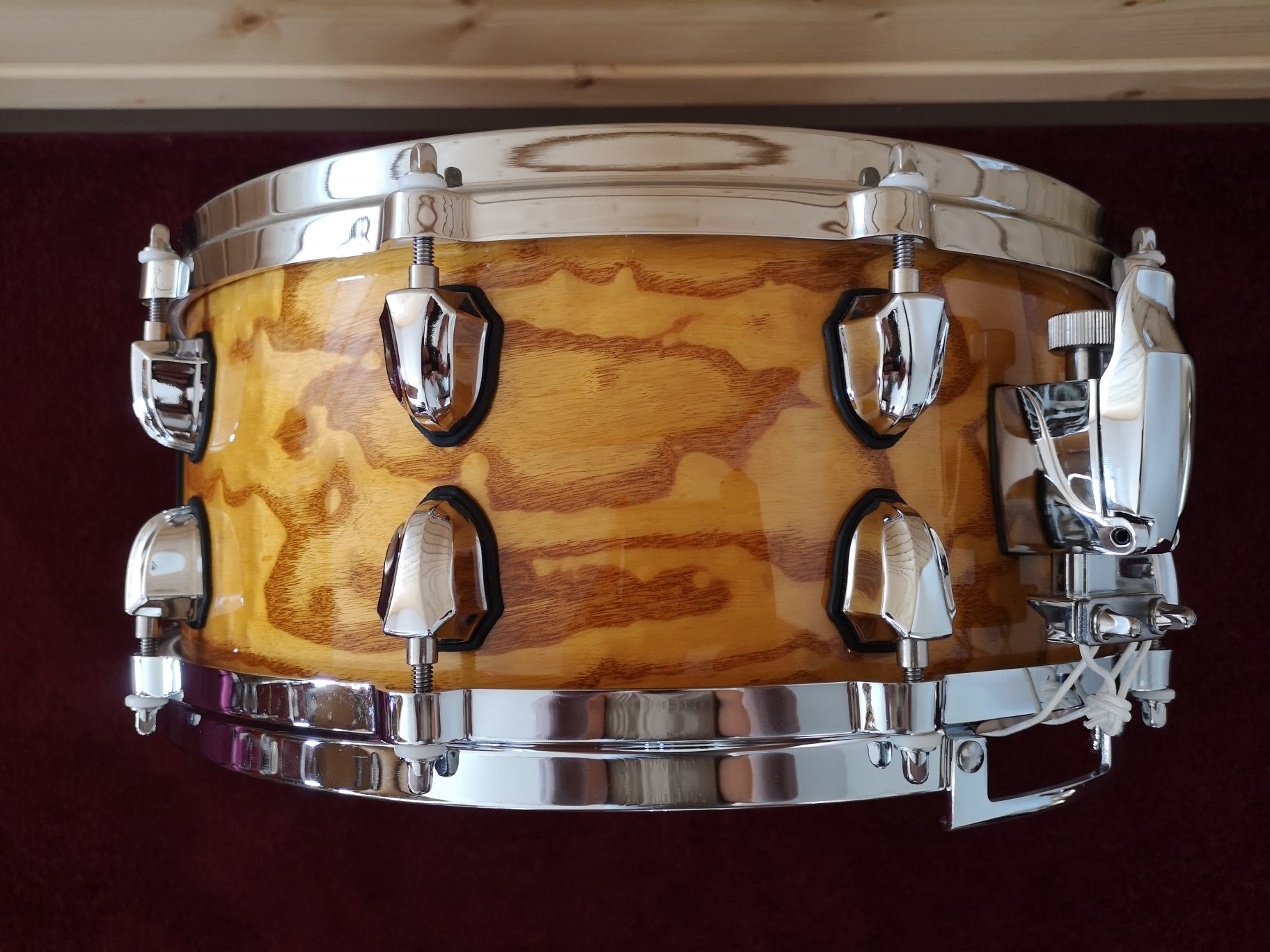 Werbel Mapex Black Panther 14"x5,5" Natural Ash Burl