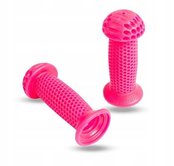 Chwyty Rowerowe Progrip 501 Fuksja Fluo Baby
