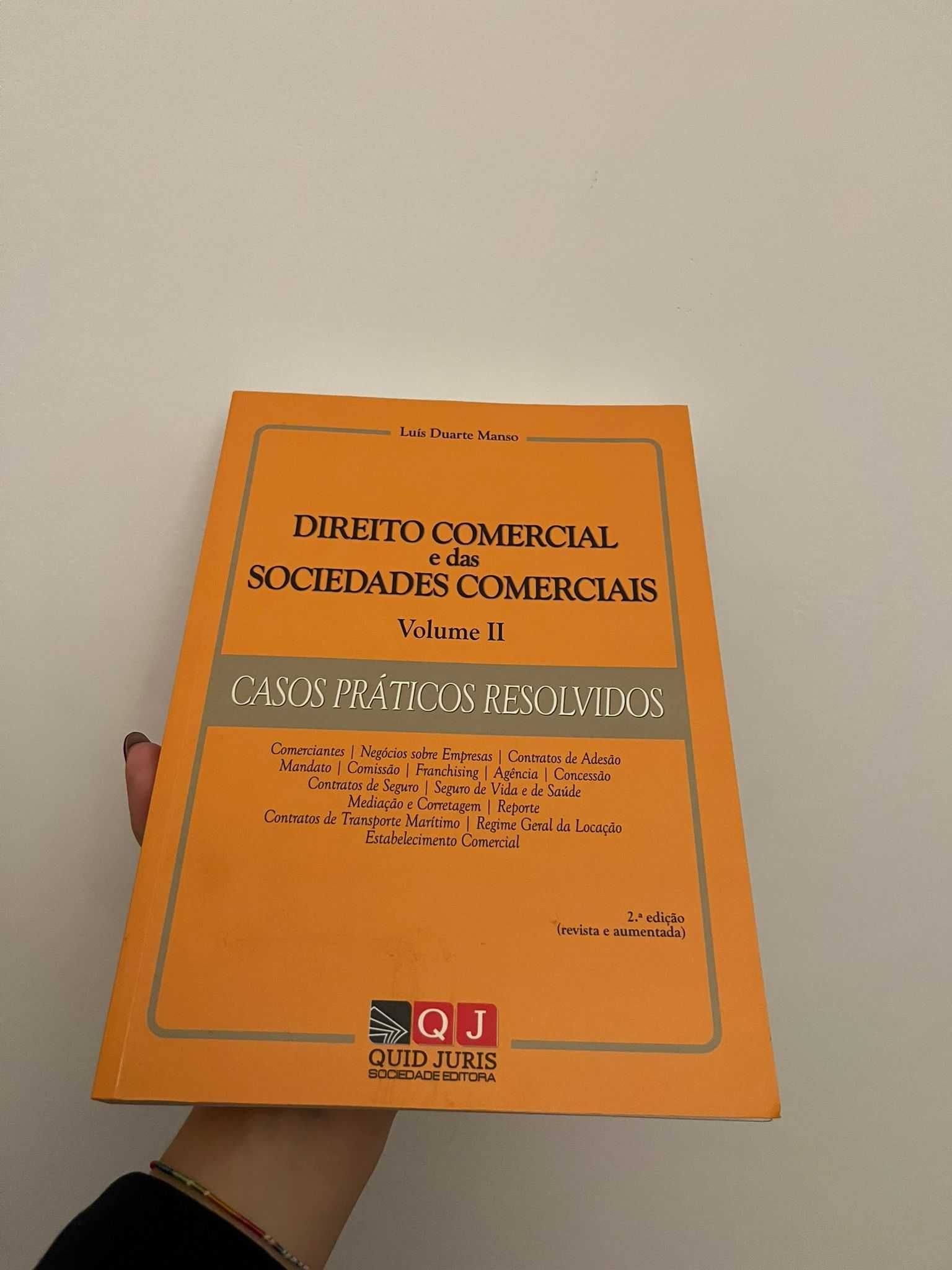 Direito Comercial e das Sociedades Comerciais Casos práticos Vol2