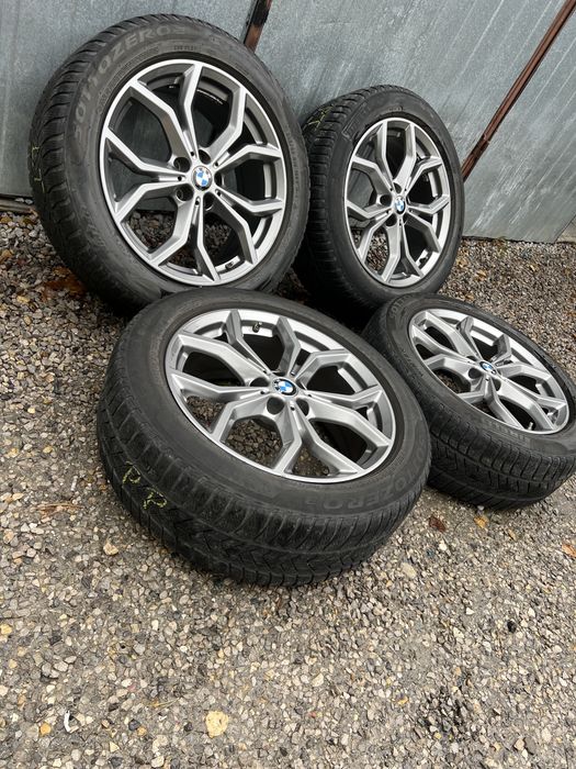 Alufelgi bmw 19 cali 5x112 z oponami zimowymi styling 694 x3 g01 G