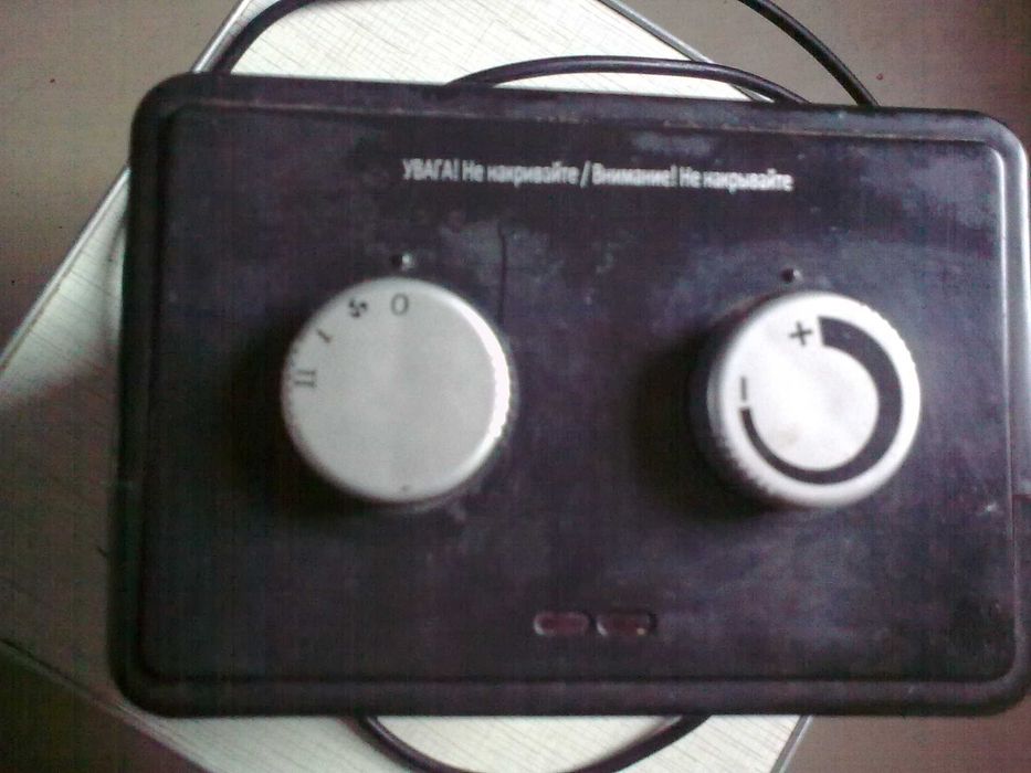 Дуйка тепловентилятор обогреватель в рабочем состоянии