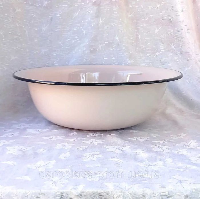 Таз (миска) емальований Idilia (9 л) в асортименті, НОВІ!