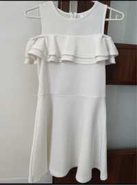 Sukienka biała, zakończenie roku, chrzest, wesele