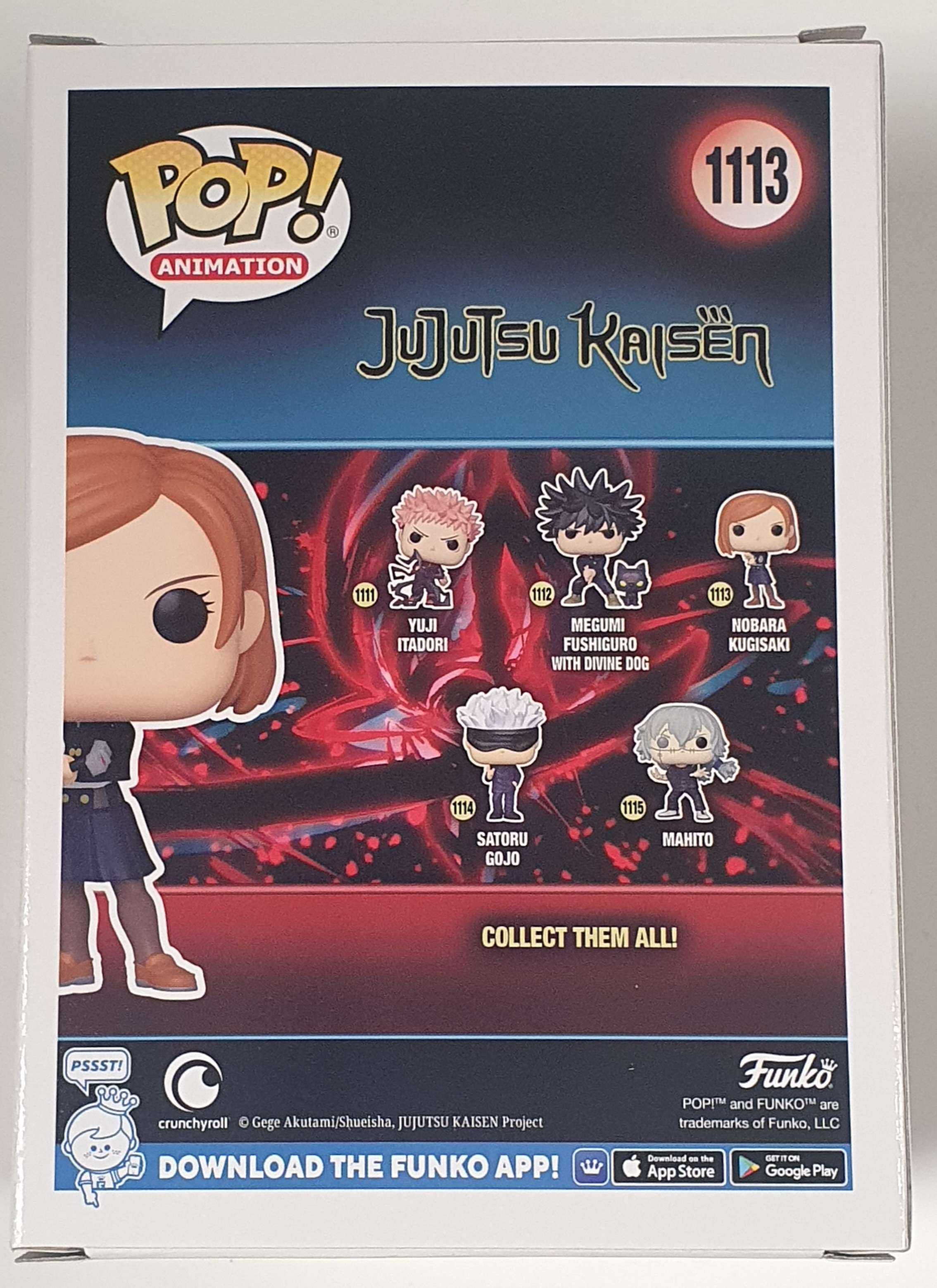 Funko Pop 1113 Nobara Kugisaki Jujutsu Kaisen