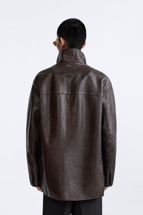 Kurtka skórzana. 100% skóra. Rozmiar XL. Zara.