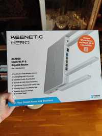 Маршрутизатор роутер Keenetic Hero Wi-Fi 6 AX1800 (KN-1011-01EN)