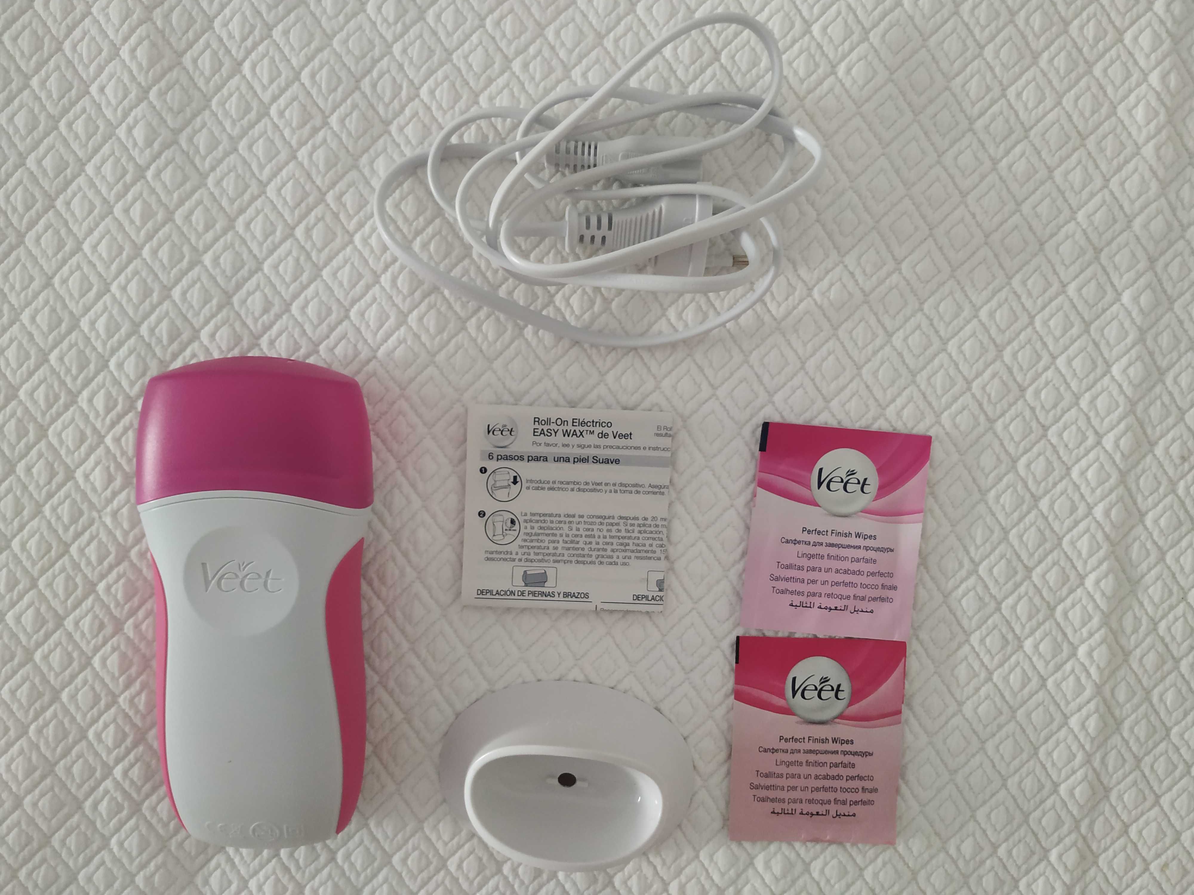 Depiladora cera roll-on Veet